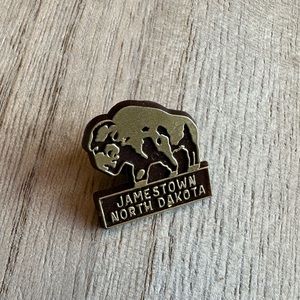 Vintage Jamestown, ND Pin